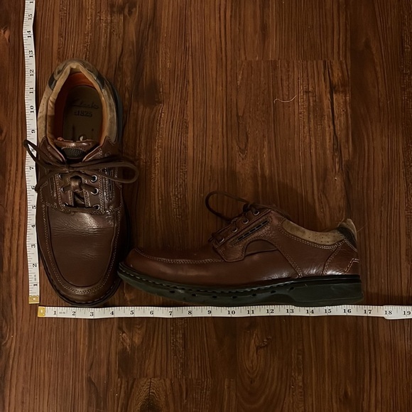 LAST CHANCE ⏰ Clarks 1825 Unstoppables 8.5 M Leather Tie Dress Shoes - Picture 7 of 7